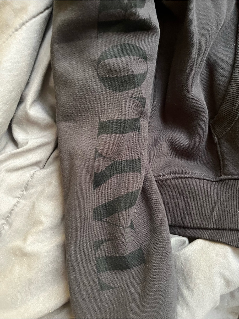Taylor Swift Gray/Black Graphic Pullover Sweatshirt - Picture 6 of 7